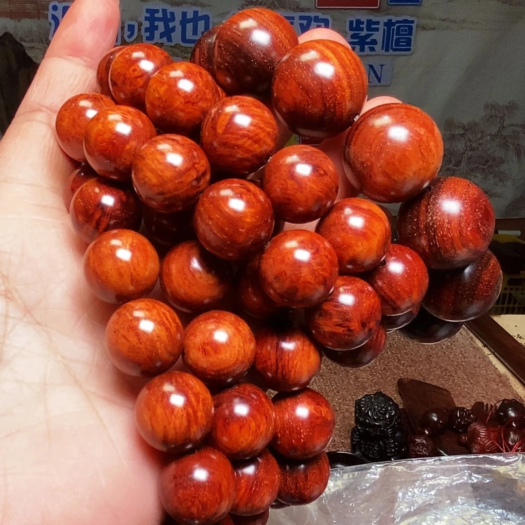 檀香紫檀（小叶紫檀）手串男*累加工费