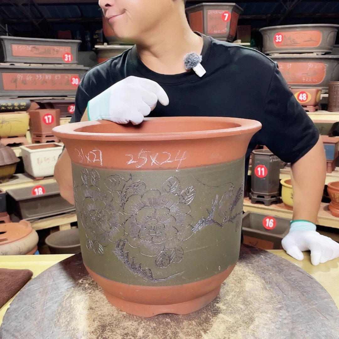 紫砂花盆工厂直发