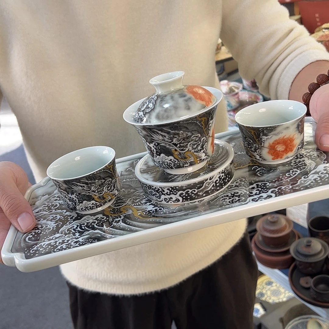 盖碗很漂亮我很喜欢