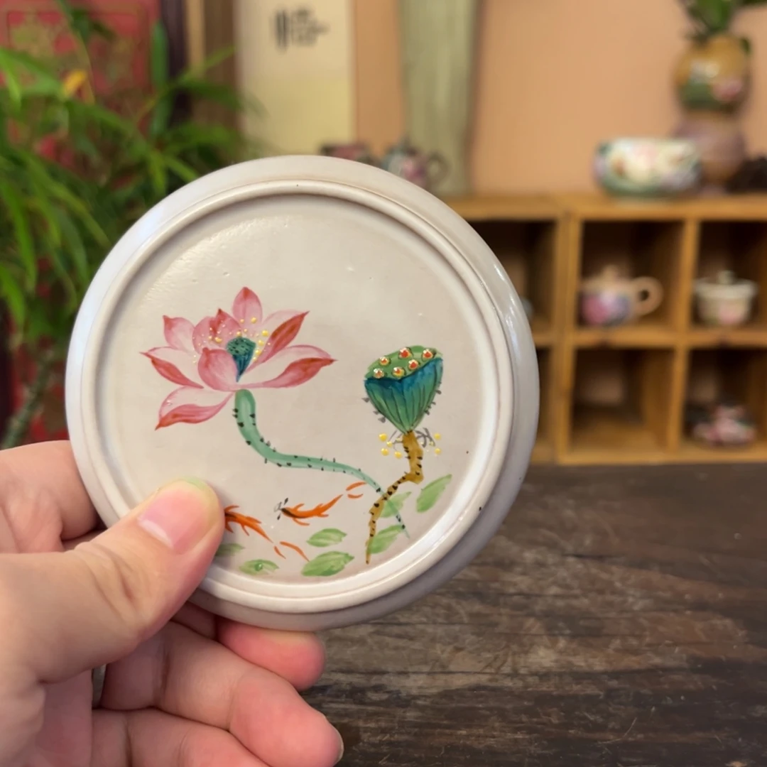 柴烧手工手绘陶瓷