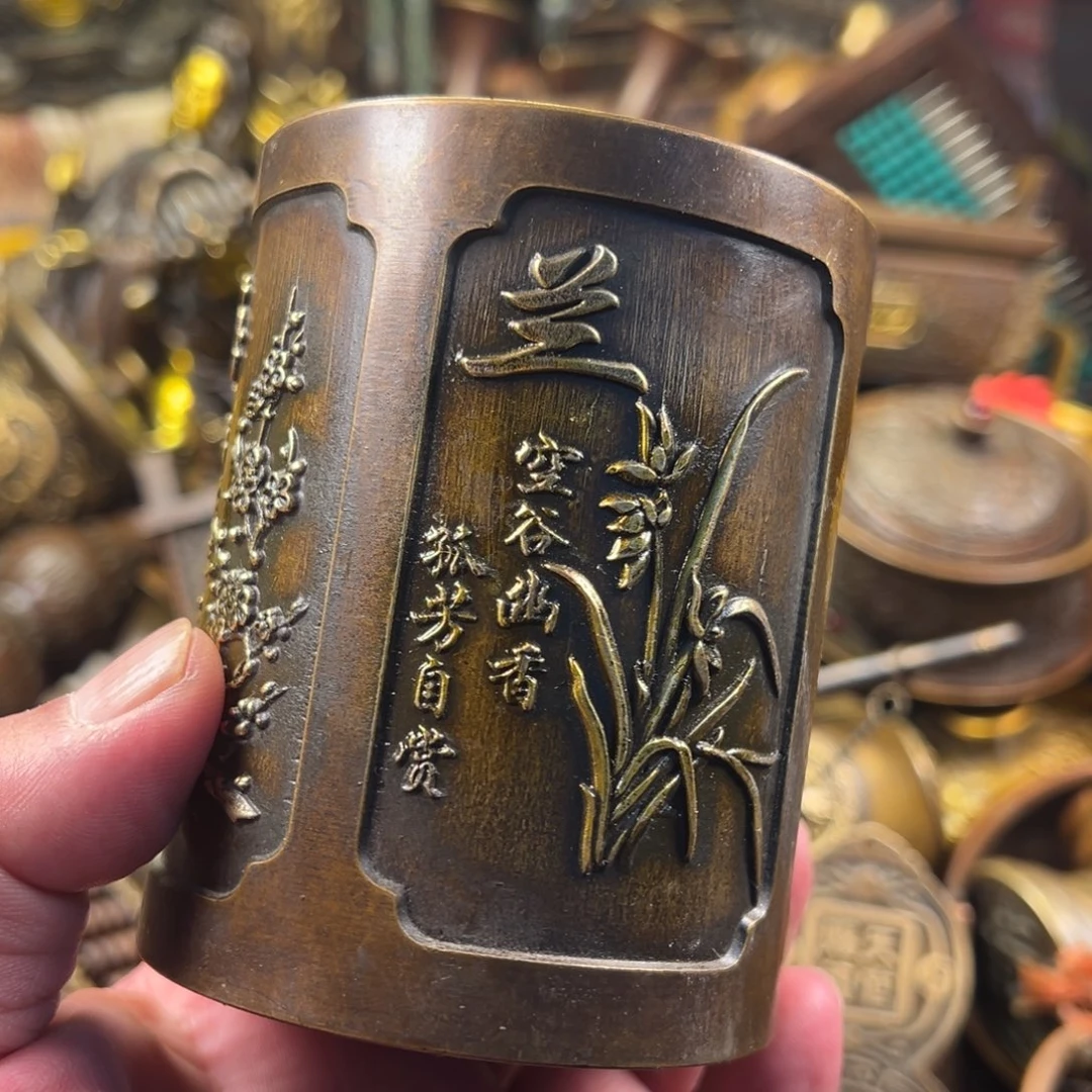 茶壶香炉铜器摆件