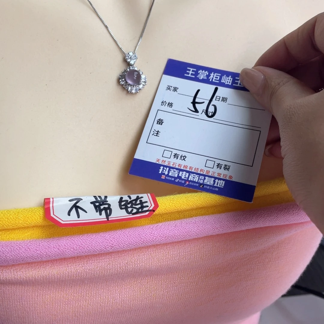 银S925镶嵌颈饰萤石