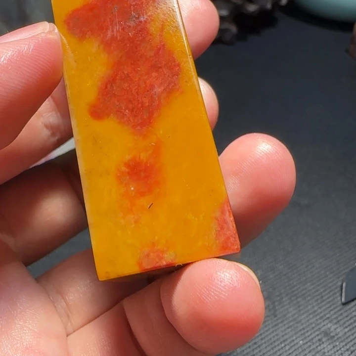 寿山石福集福寿山石印章