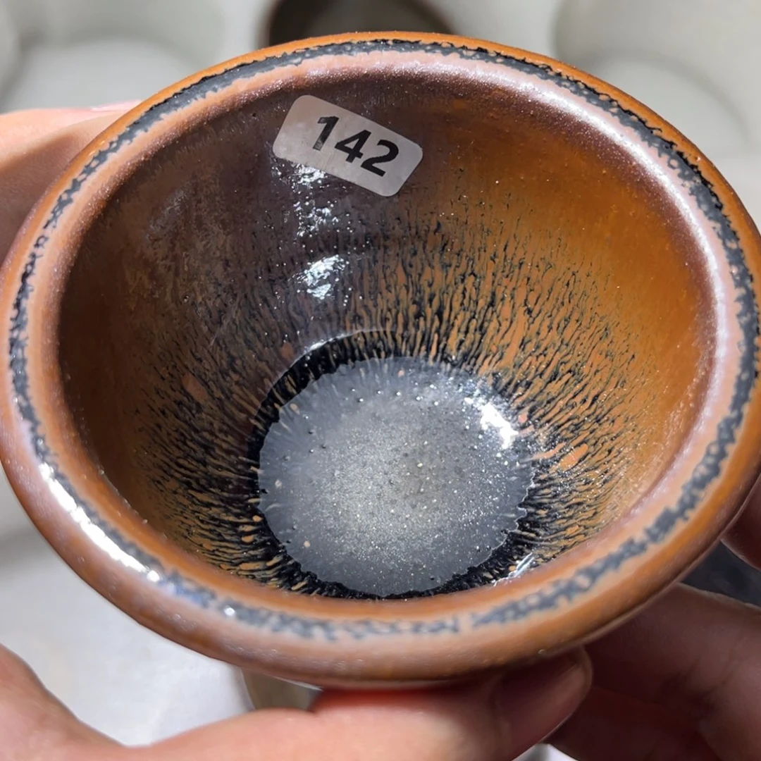 茶盏原矿原釉柴烧建盏