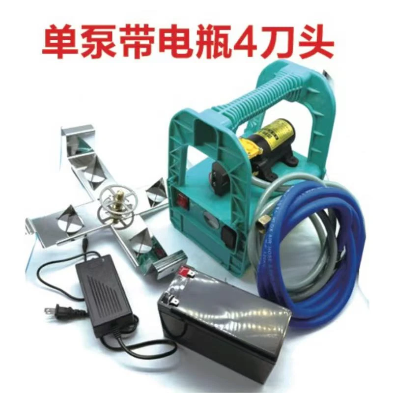 3农药电动充电式开瓶洗瓶器全自动高压冲洗机兑药飞防药瓶清洗