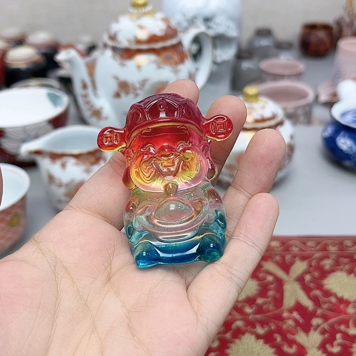 瓷片欢迎光临美桃儿～中古孤品完美别拍～随缘三克油