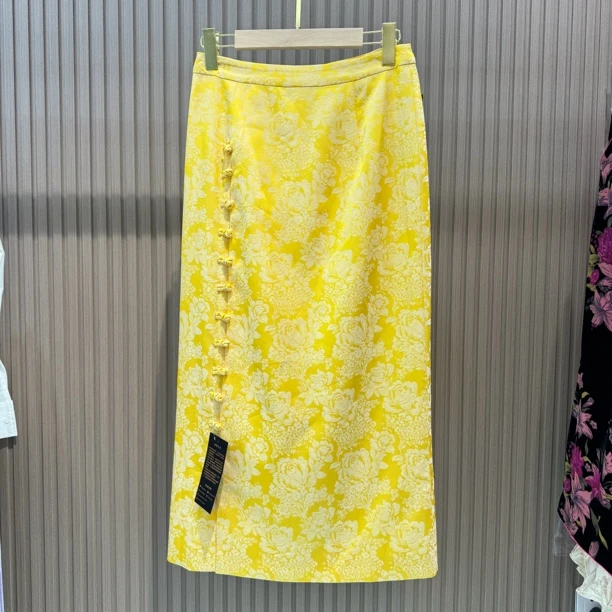 810 新中式盘扣半裙