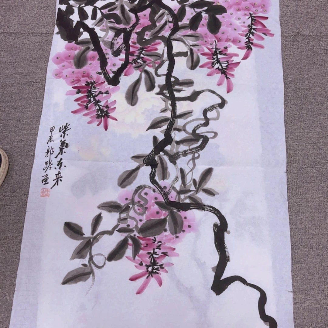 国画国画作品多次