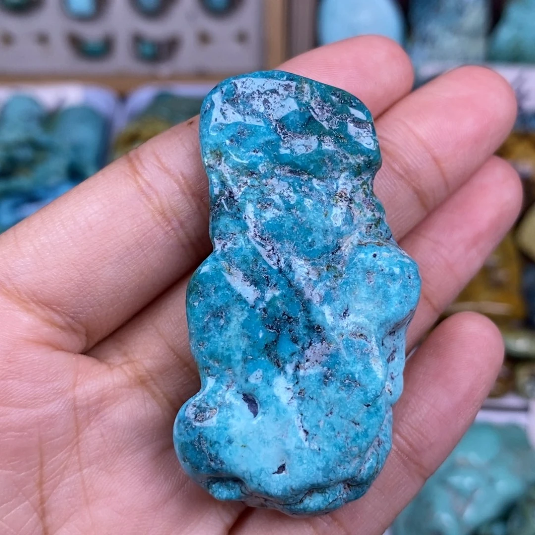 未镶嵌绿松石颈饰