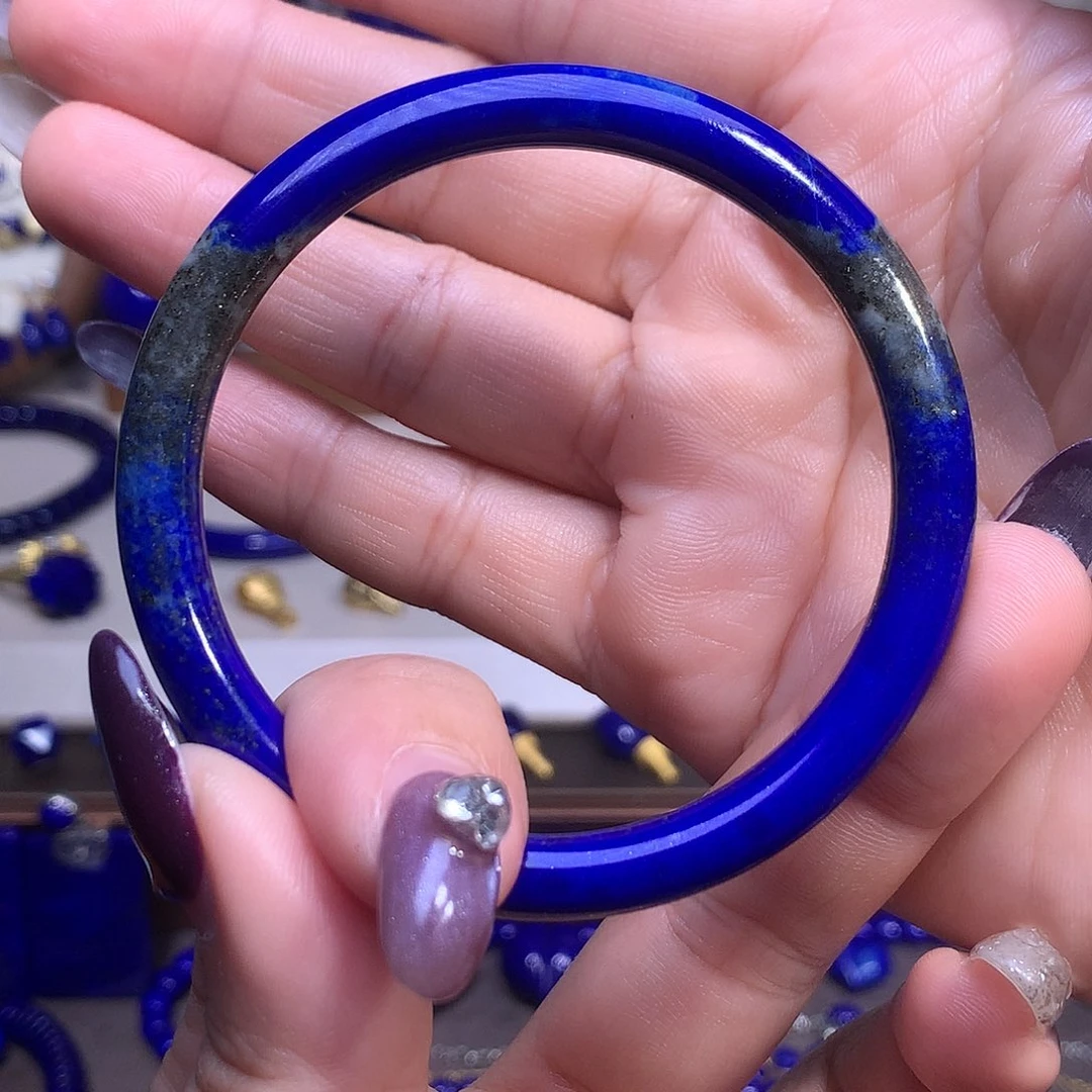 青金石未镶嵌57手镯克莱因蓝