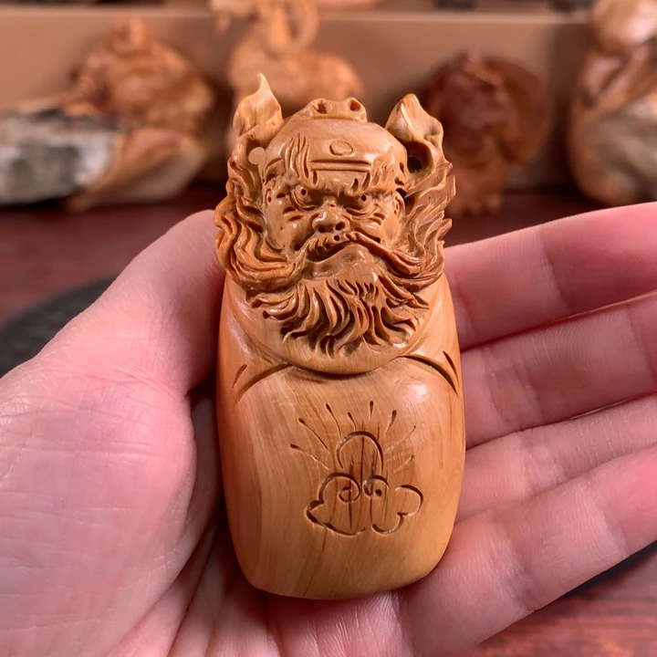 柏木（崖柏）根雕手把件