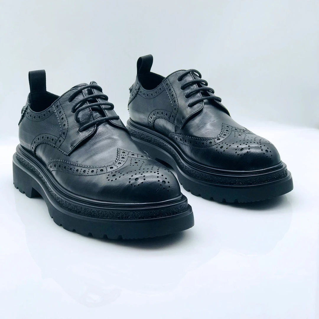 男款时尚百搭英伦商务休闲皮鞋021春夏款上新