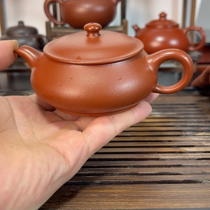 茶壶紫砂原矿紫砂手工制作