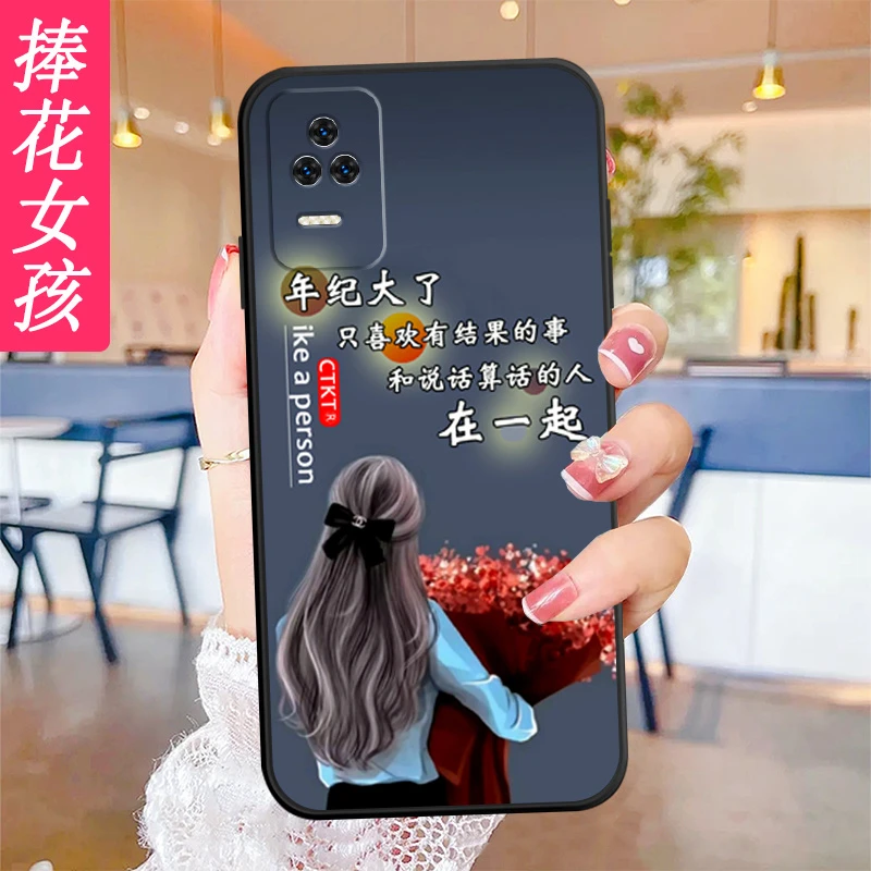红米k50pro手机壳21121210C软胶防摔全包Redmik50pro男女高级耐脏