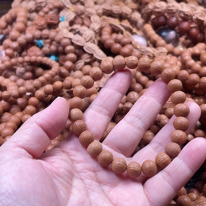 家***国猴头核桃手串1.0同尺磨盘风羽