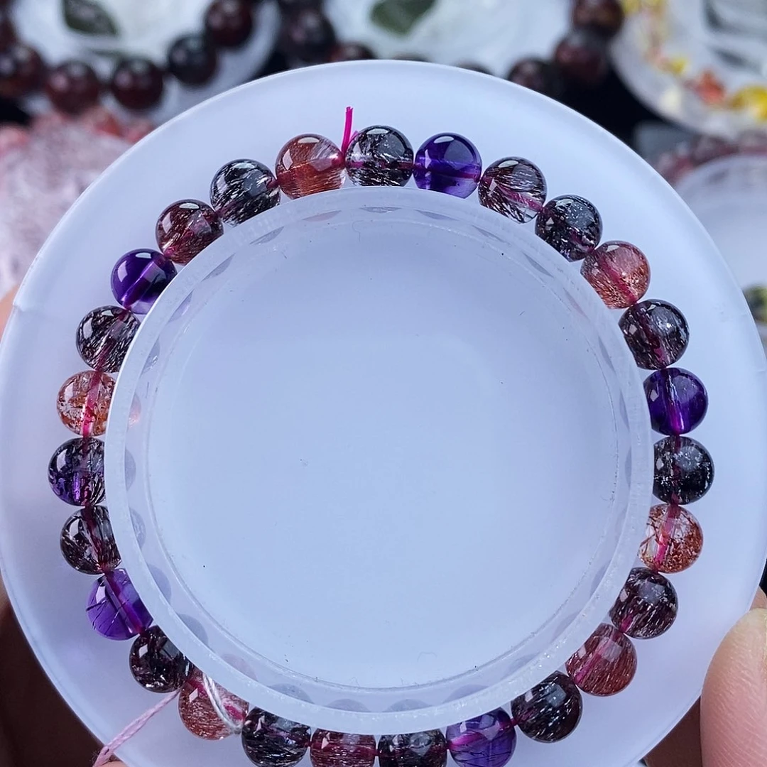 水晶手链未镶嵌超七