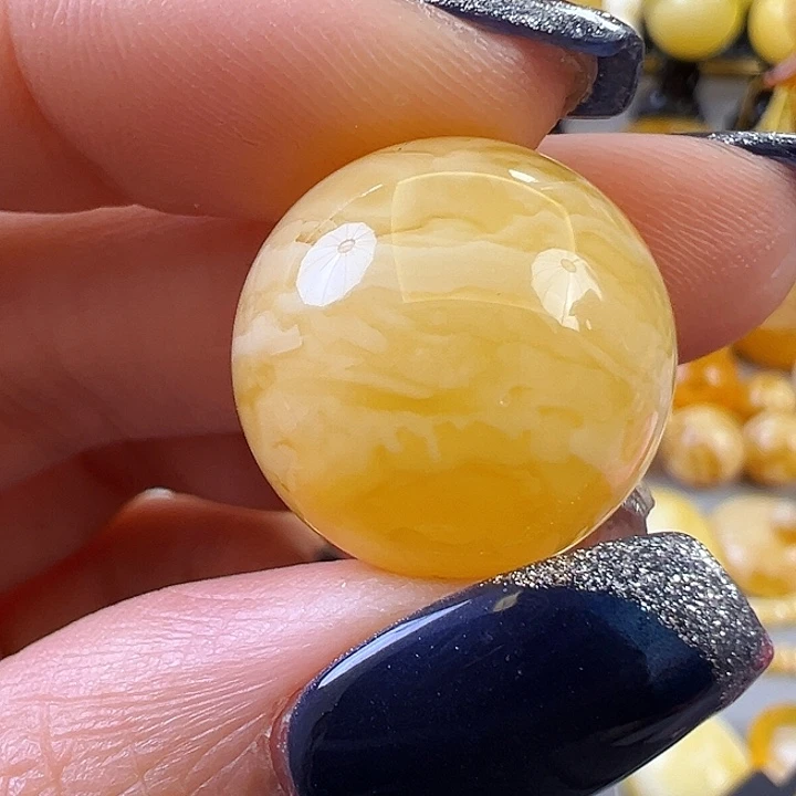 蜜蜡颈饰未镶嵌蜜蜡