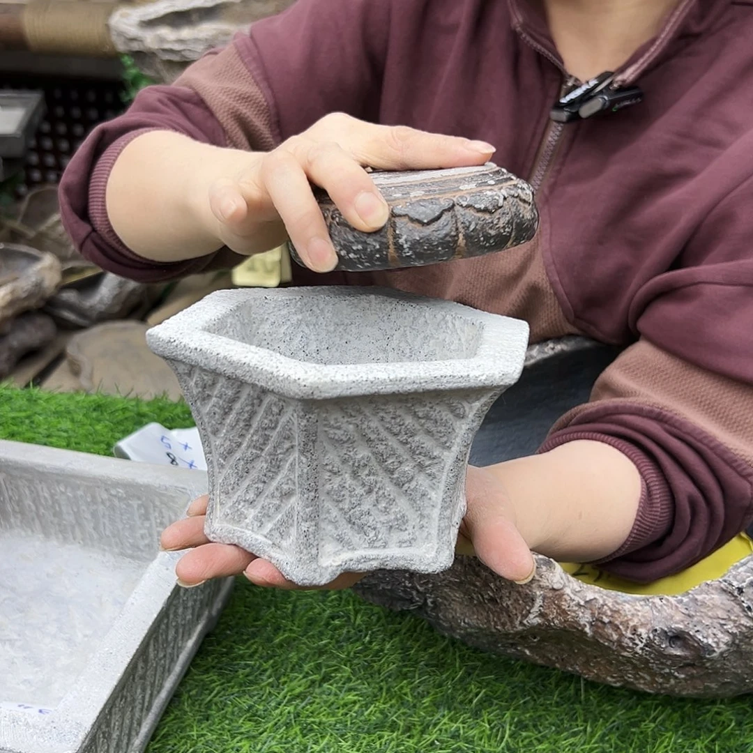 盆景异性花盆鱼缸sf-3002