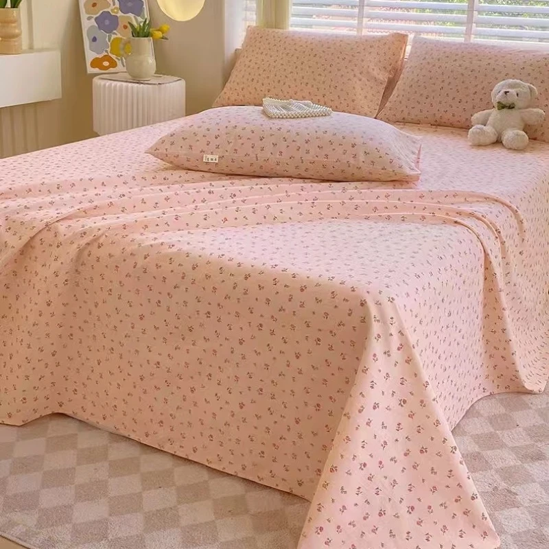 【北奈かわ会社】新疆长绒棉磨毛枕套一对装     玫瑰花园