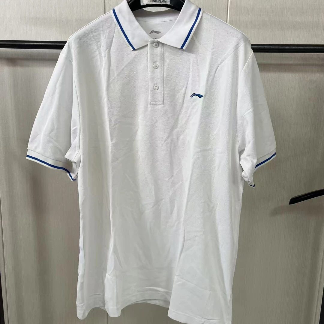 (B品以直播展示为主)李宁男子休闲运动短袖APLJ187