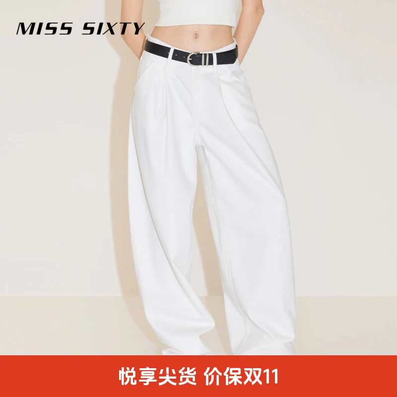 MissSixtyxKeithHaring跨界合作系列春季新直筒牛仔裤尤莱特