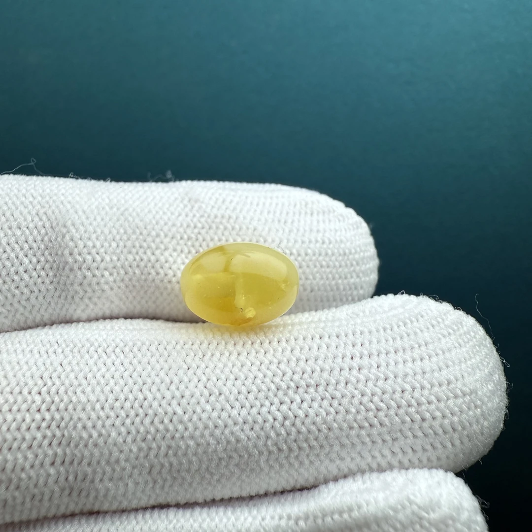 K2668天然原矿蜜蜡 枣珠8.4*12mm支持复检假一罚十
