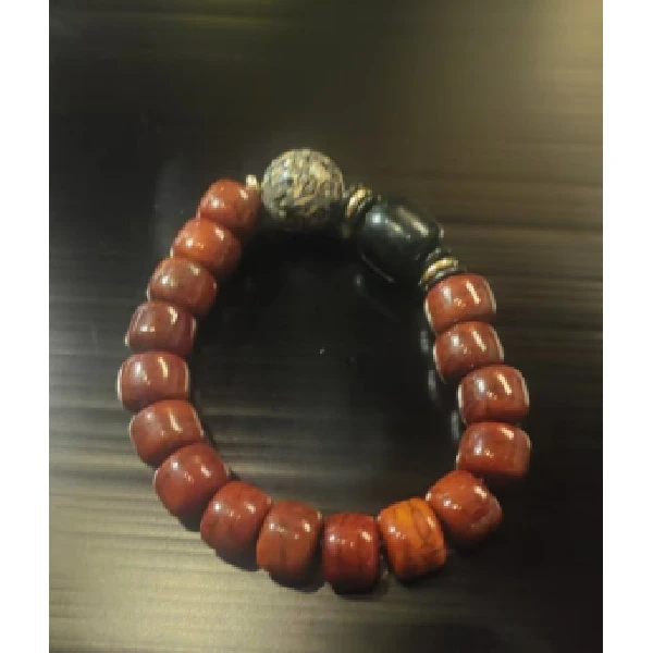 QWWHT牦牛骨漆珠手串大漆设计款首饰1