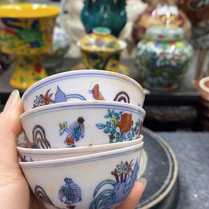 嗡***吽瓷器摆件工艺品有