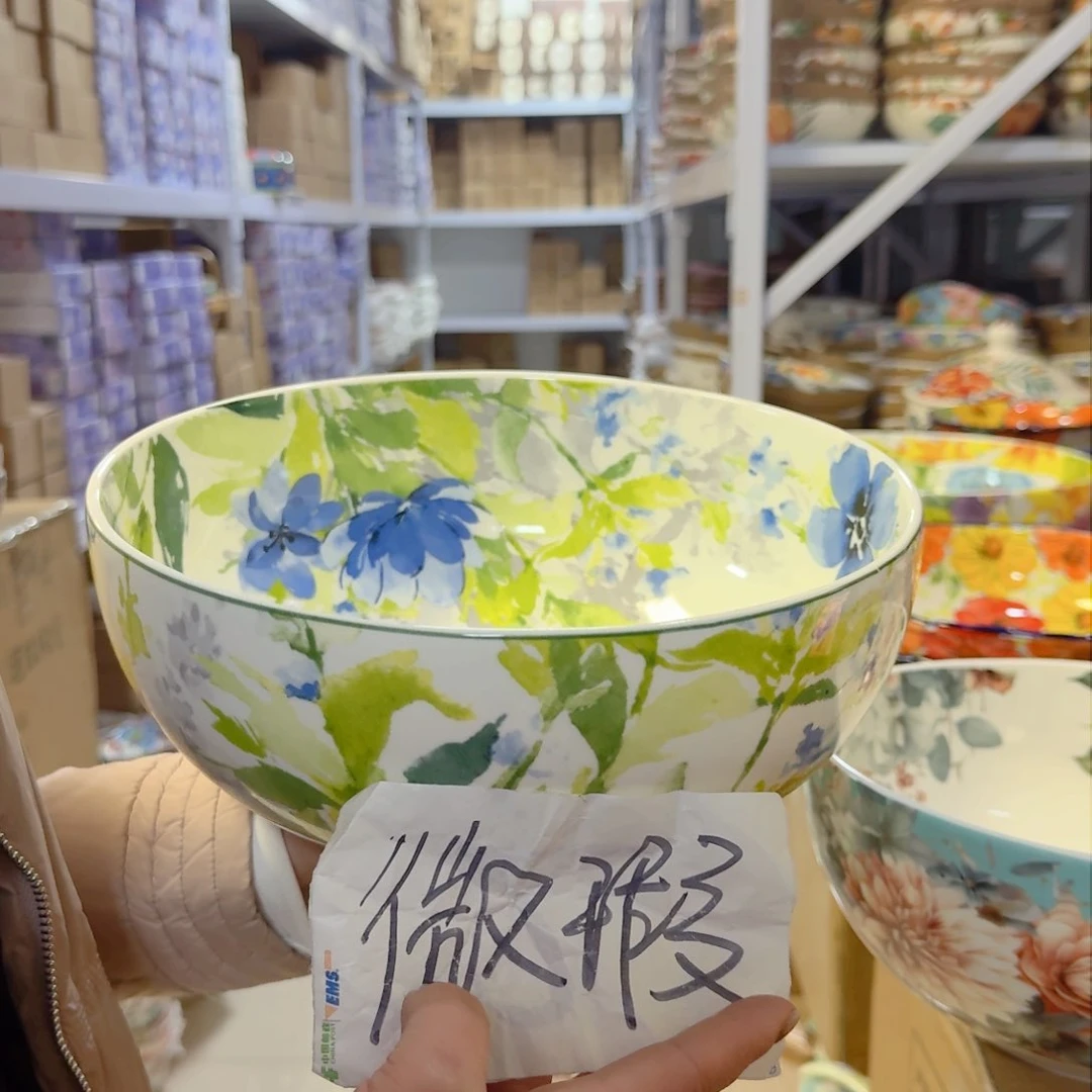 瓷微瑕10英寸绿野仙踪汤盆一只