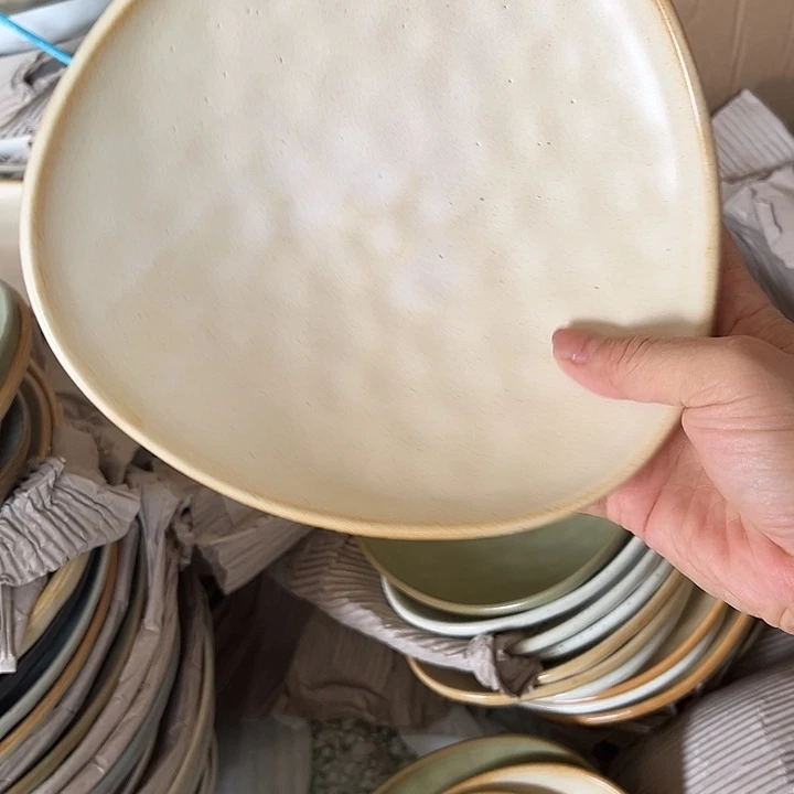 瓷片全部瑕疵特价三角2个小号