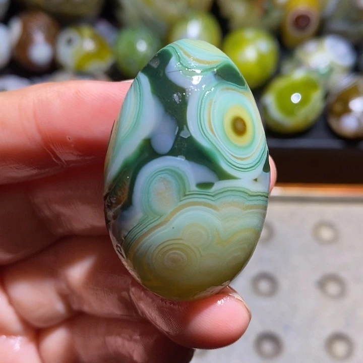 未镶嵌玛瑙/玉髓珠宝半成品30
