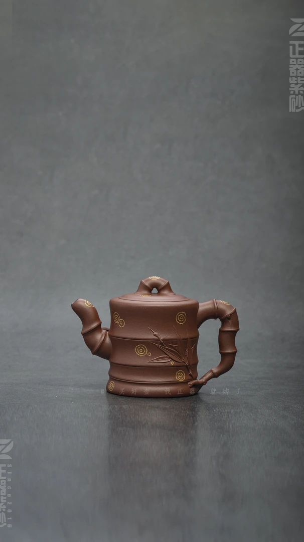 【阿超甄选】范丽萍 斑竹 底槽清全手工高端宜兴紫砂壶