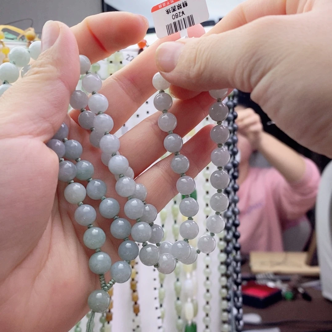 轩***熤翡翠未镶嵌颈饰翡翠项链吊坠挂绳