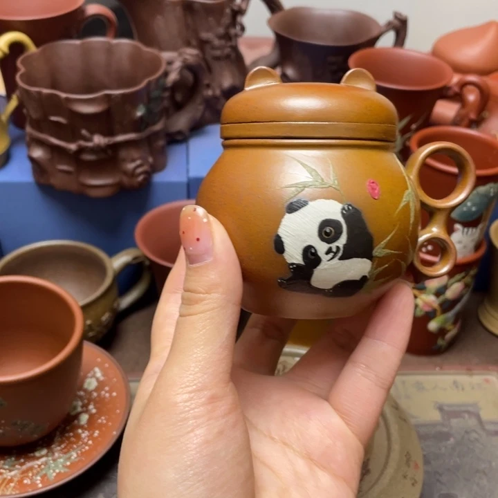 紫砂茶杯紫砂主人杯