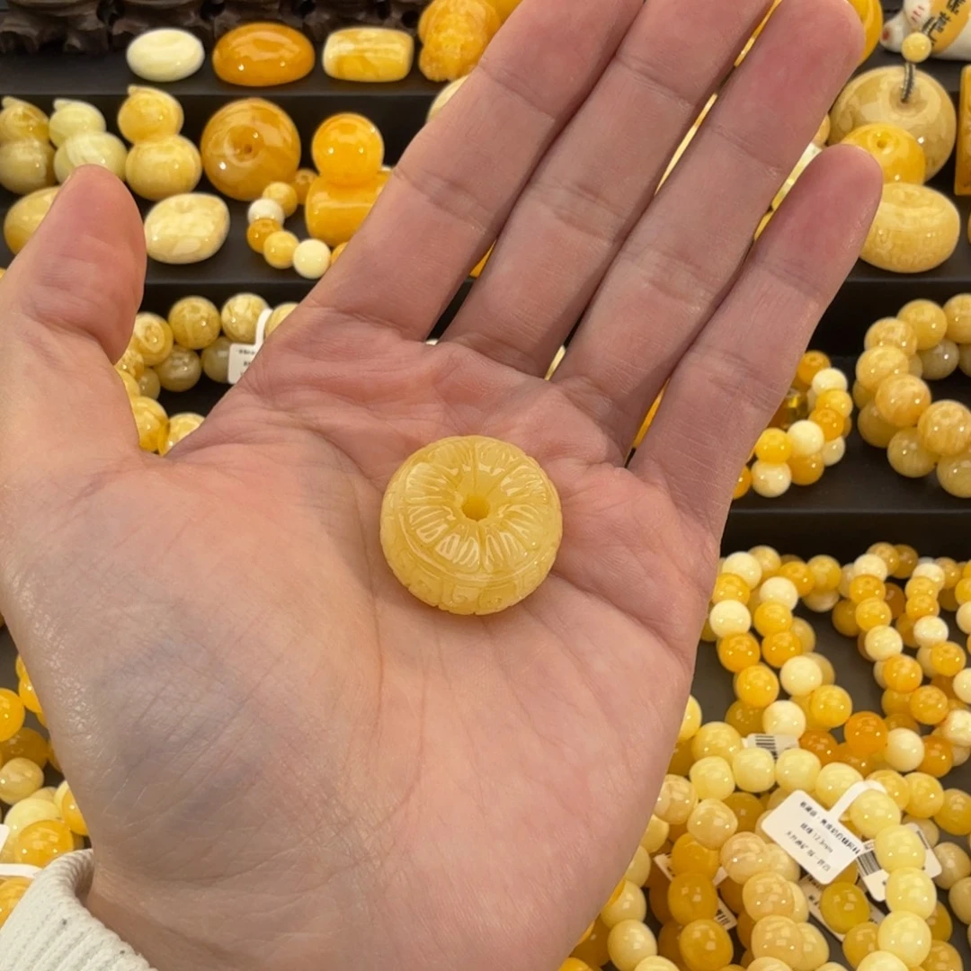 琥珀未镶嵌裸石琥珀蜜蜡