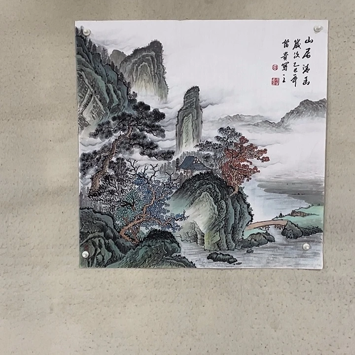 国画国画作品集的故事