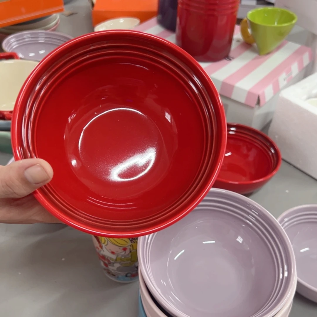 老姊妹家瓷器好漂亮红色温哥华wan