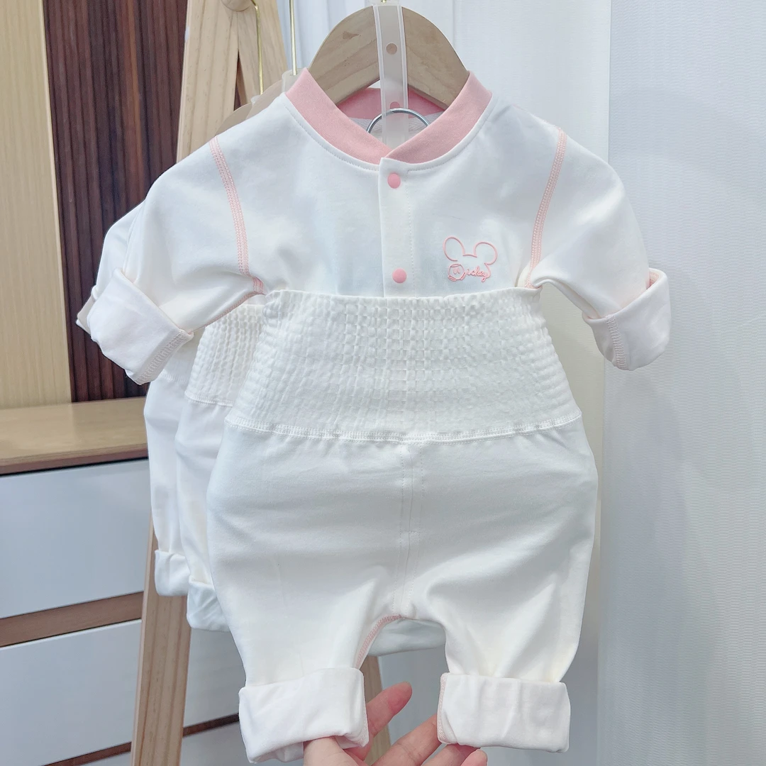 婴儿衣服宝宝分体套装婴幼儿春秋衣服婴儿秋衣秋裤套装打底衣内搭