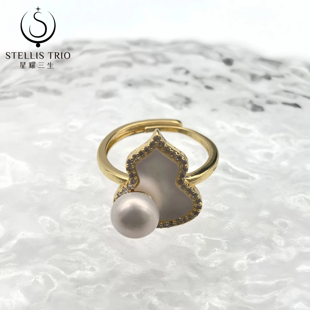 铜合金戒指 2025新款福禄戒指百搭通勤气质时尚01