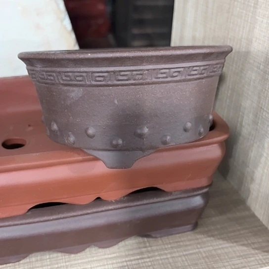 紫砂花盆众**愚宜兴紫荆