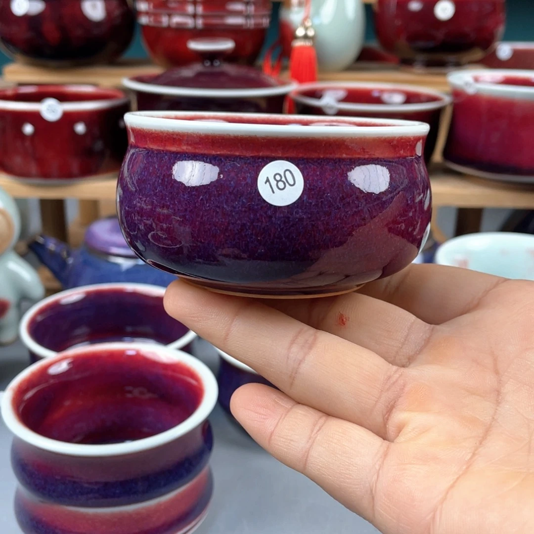 瓷片纯手工制作……微微瑕