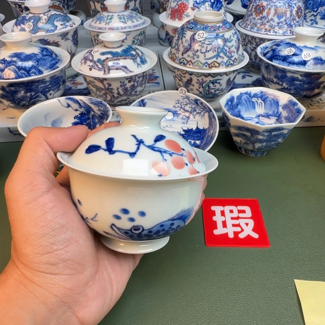 纯手工纯手绘茶具88