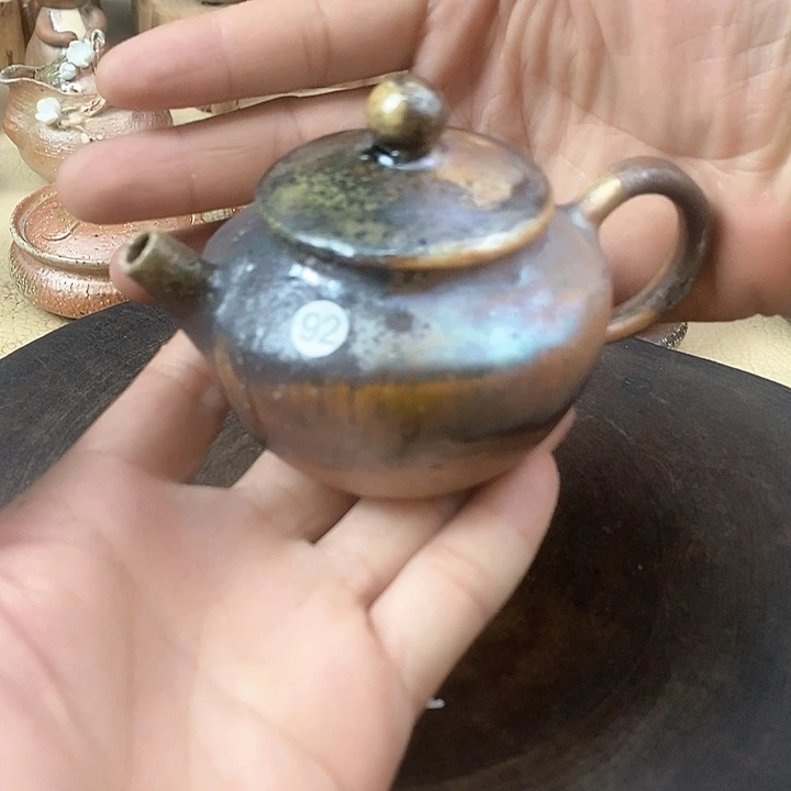 手工粗陶、柴烧茶器