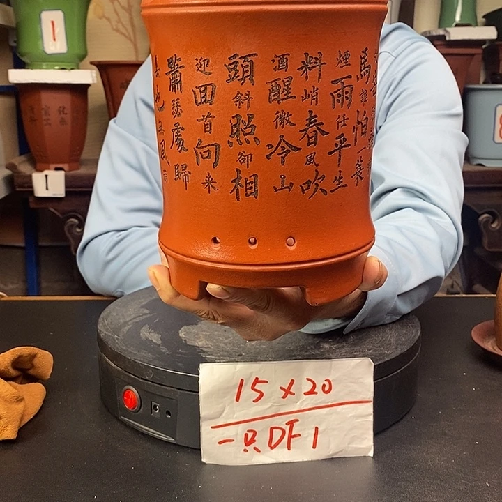 花盆紫砂货号一只DF1