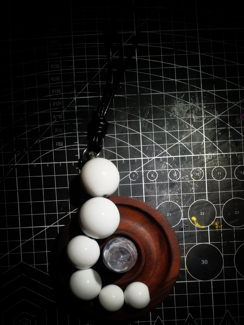 首饰盒/箱 纯白特价6颗珠子底座可拆卸创意手工