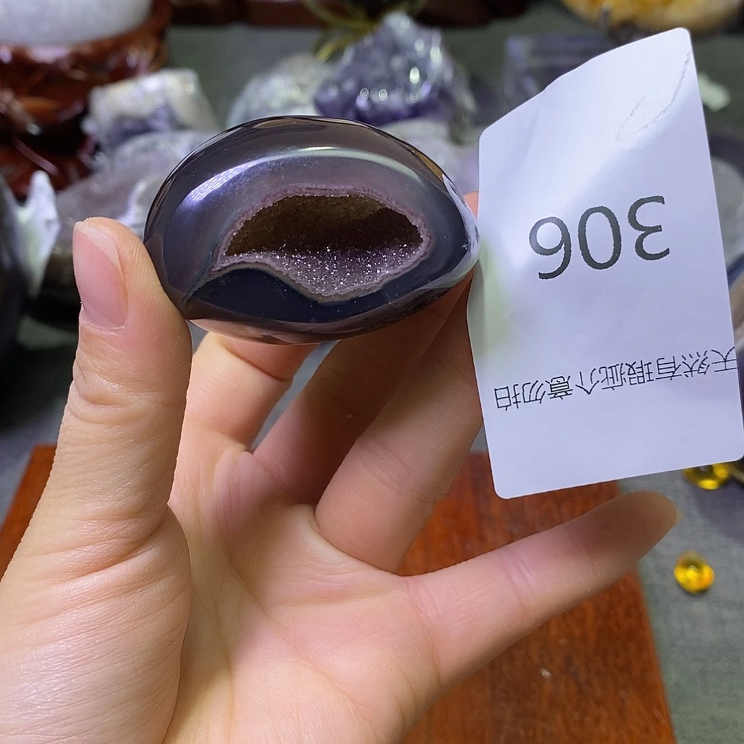珠宝半成品紫晶未镶嵌