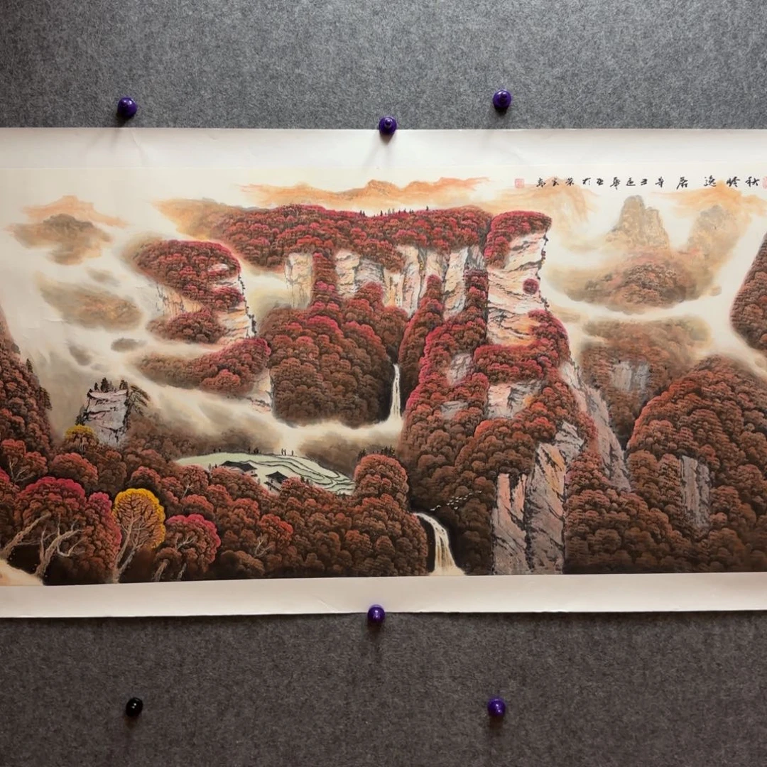 国画精品山水国画作品