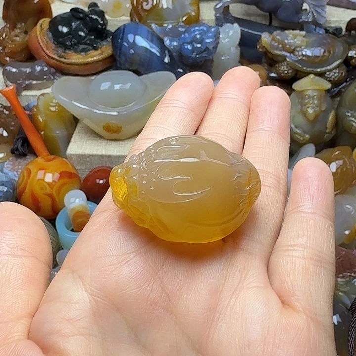 玛瑙/玉髓未镶嵌饰品