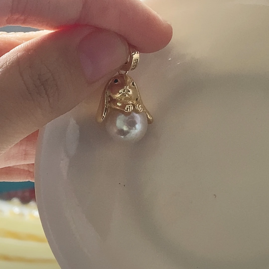 未镶嵌天然淡水珍珠项链淡水珍珠