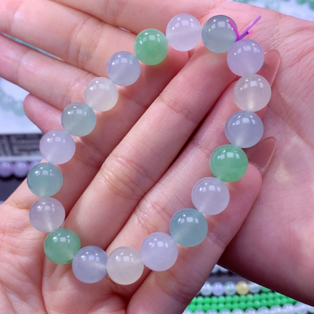 未镶嵌手链翡翠翡翠